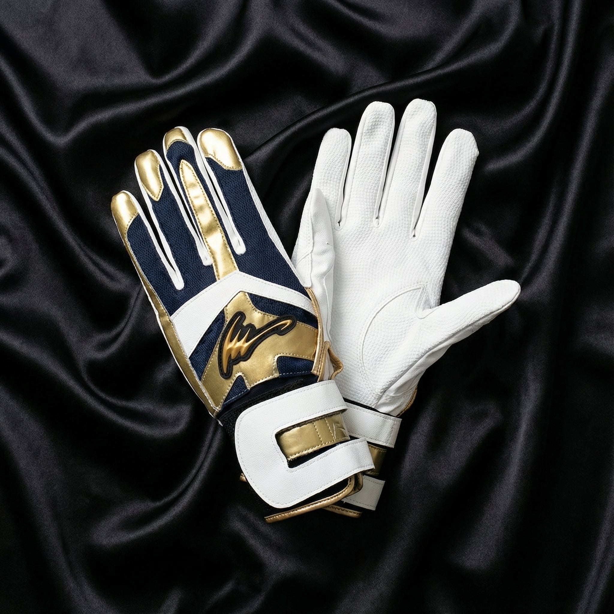 【Ip Select】 Armonia Belt Batting Gloves – Wrist-Stabilizing Swing Support (Both Hands / Ip.261)
