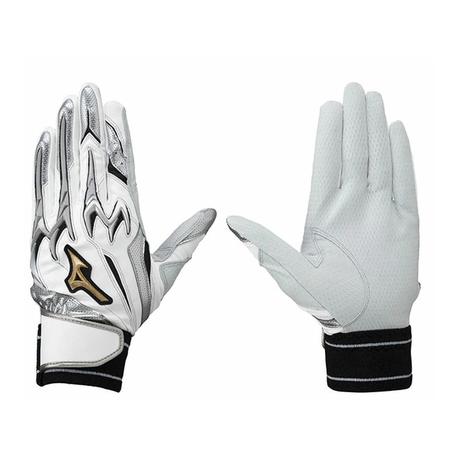 Mizuno Pro Silicon Power Arc DI Batting Gloves (Pair)