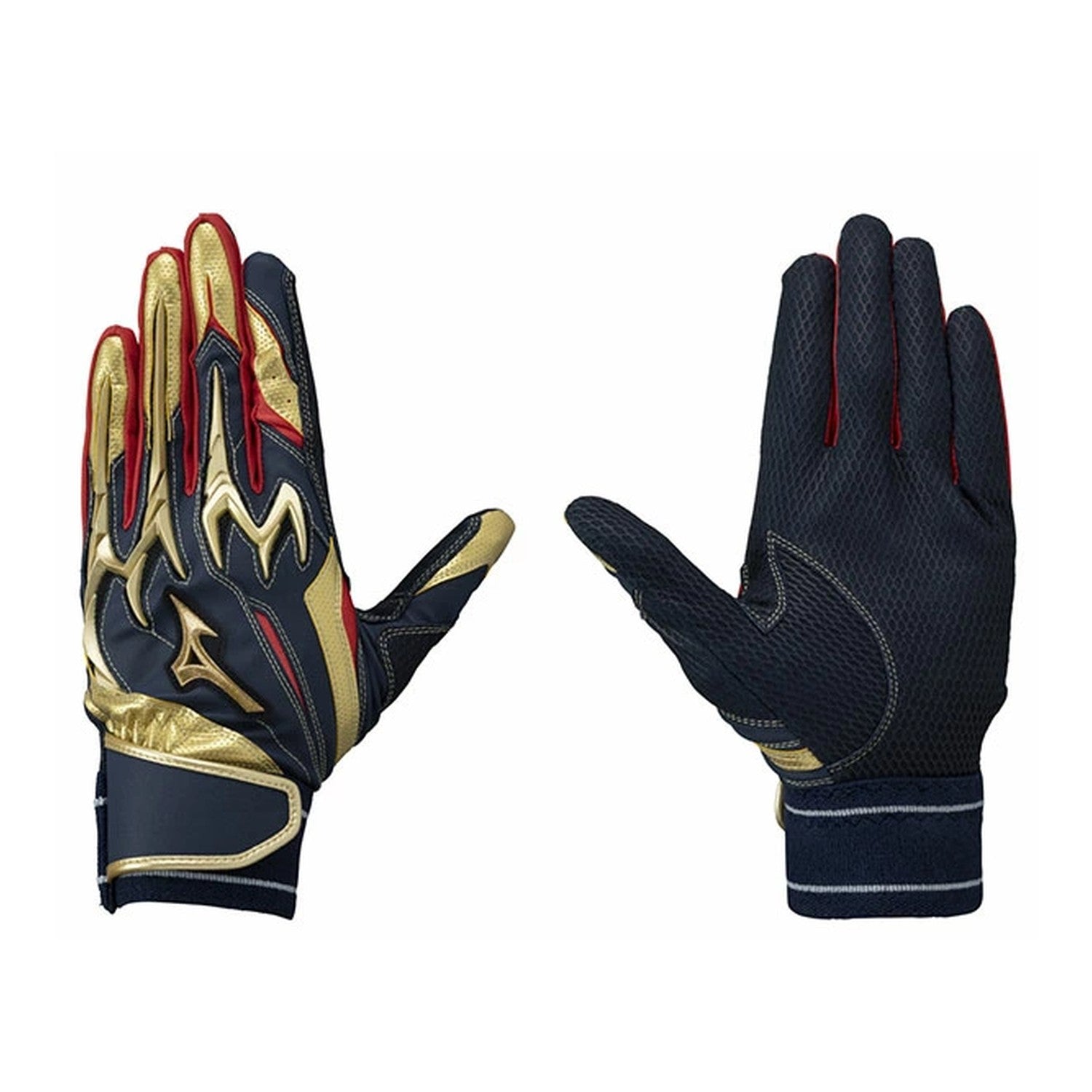 Mizuno Pro Silicon Power Arc DI Batting Gloves (Pair)