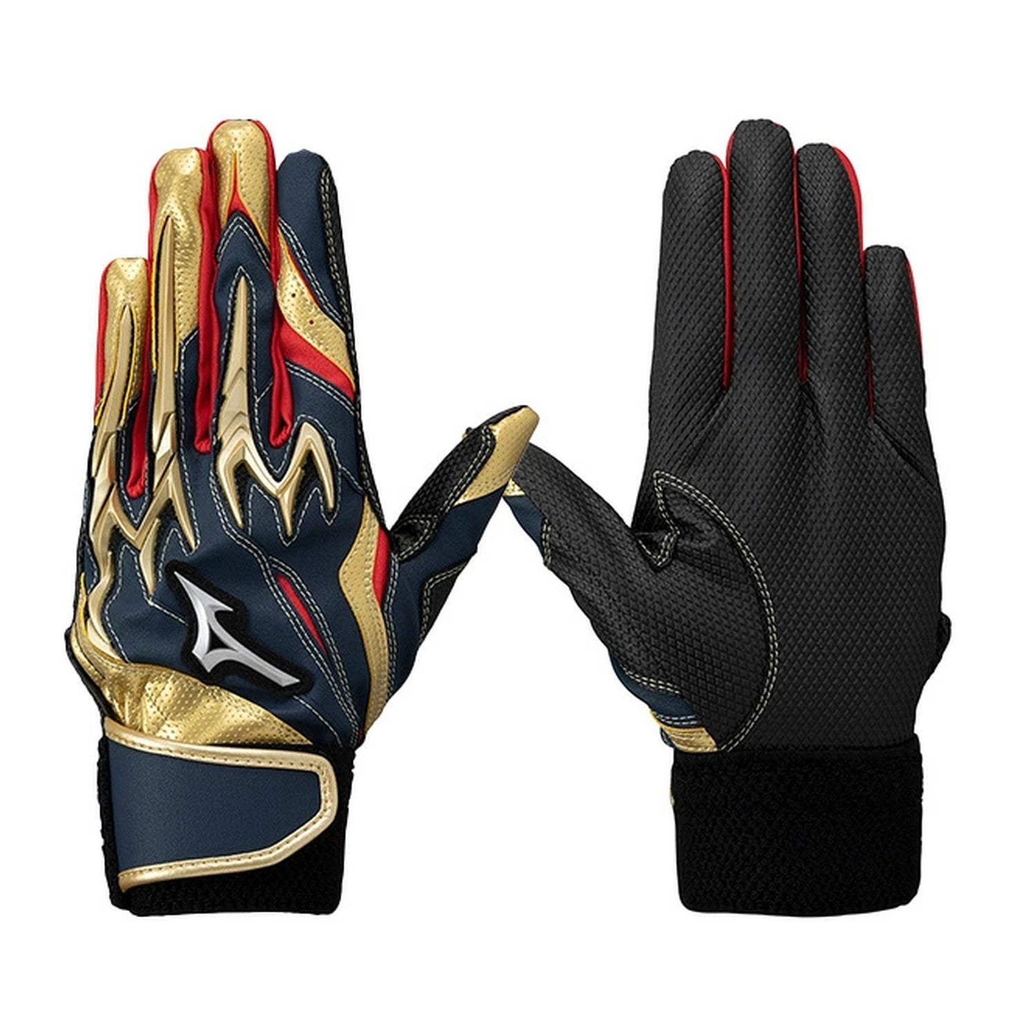 Mizuno Silicon Power Arc DI Replica Youth Batting Gloves (Pair)