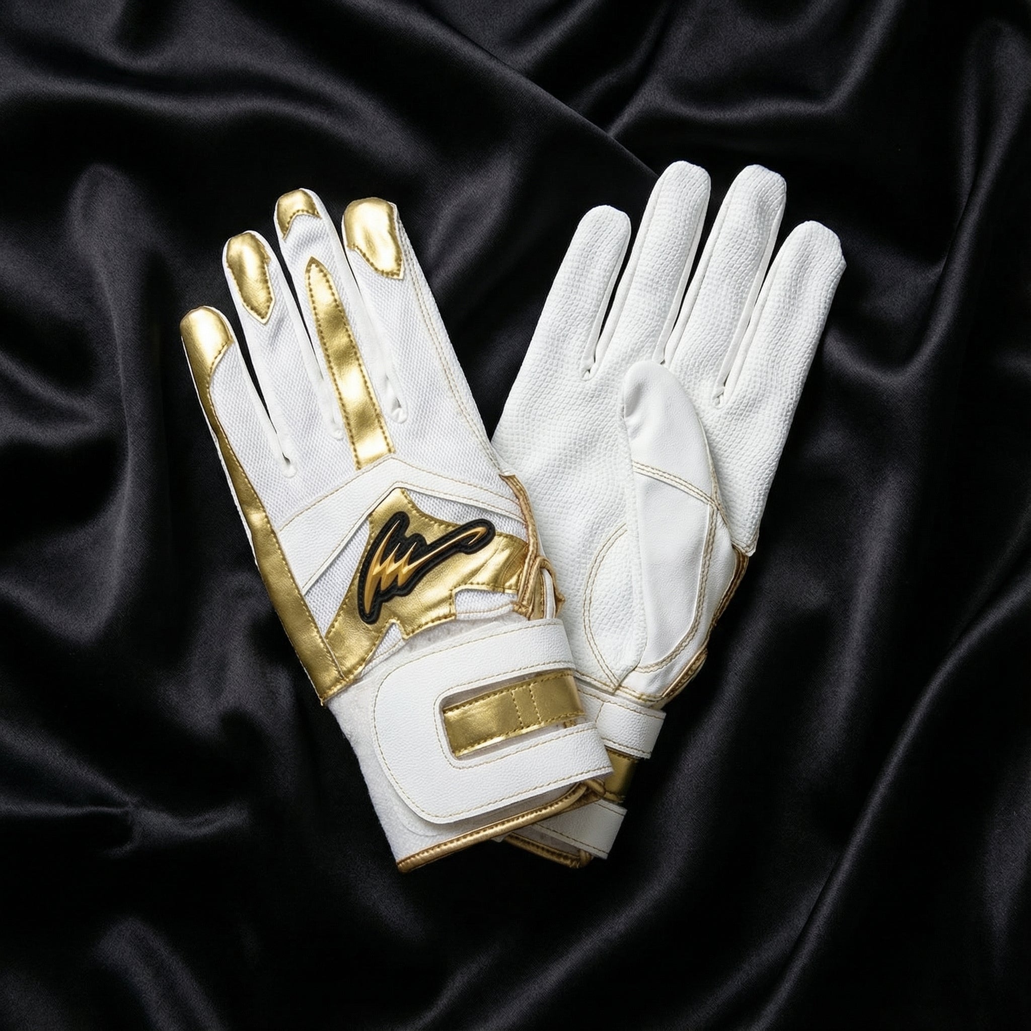 【Ip Select】 Armonia Belt Batting Gloves – Wrist-Stabilizing Swing Support (Both Hands / Ip.261)