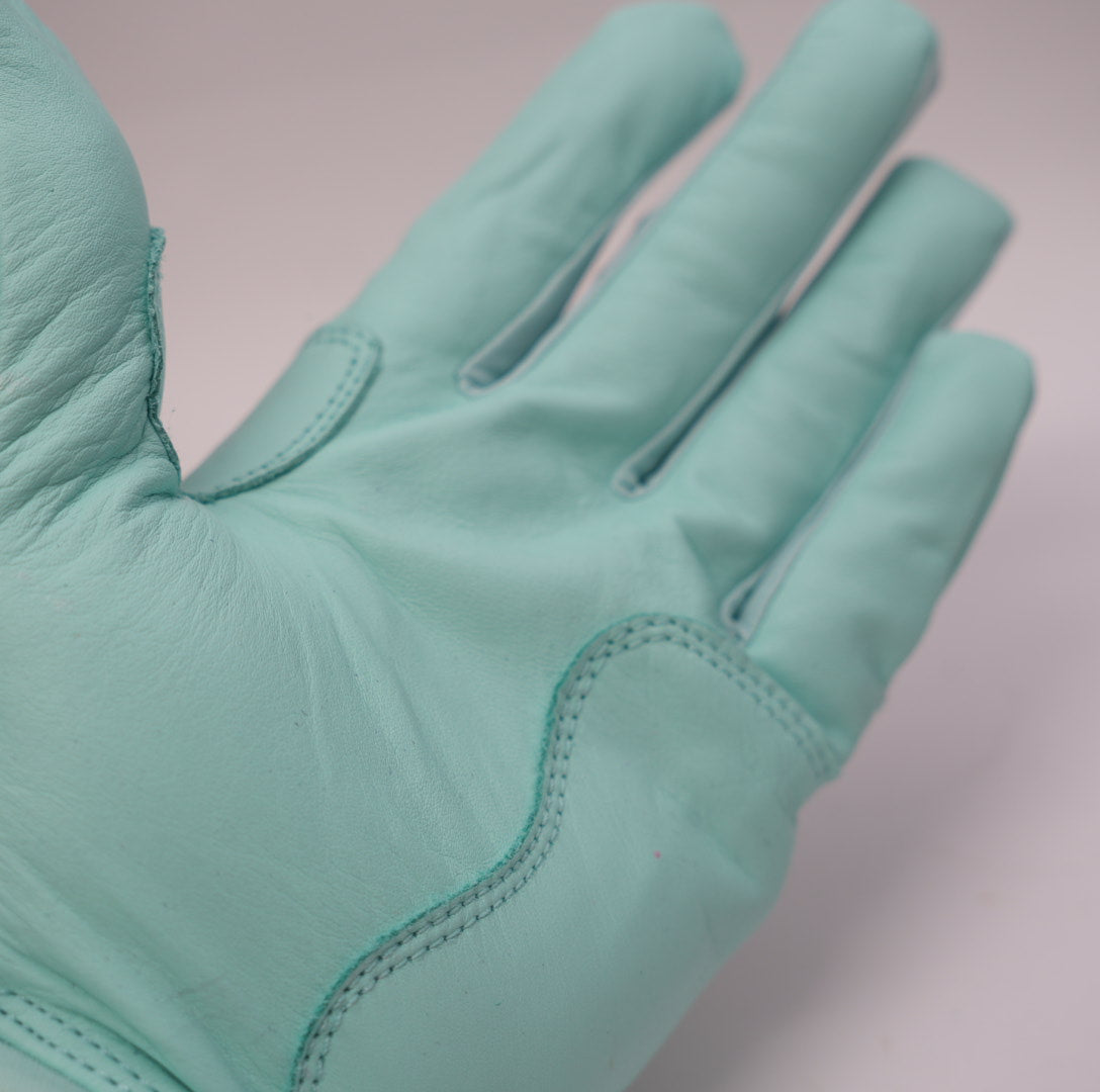 S-VOLTA Premium Cabretta Leather Batting Gloves – Mint Blue