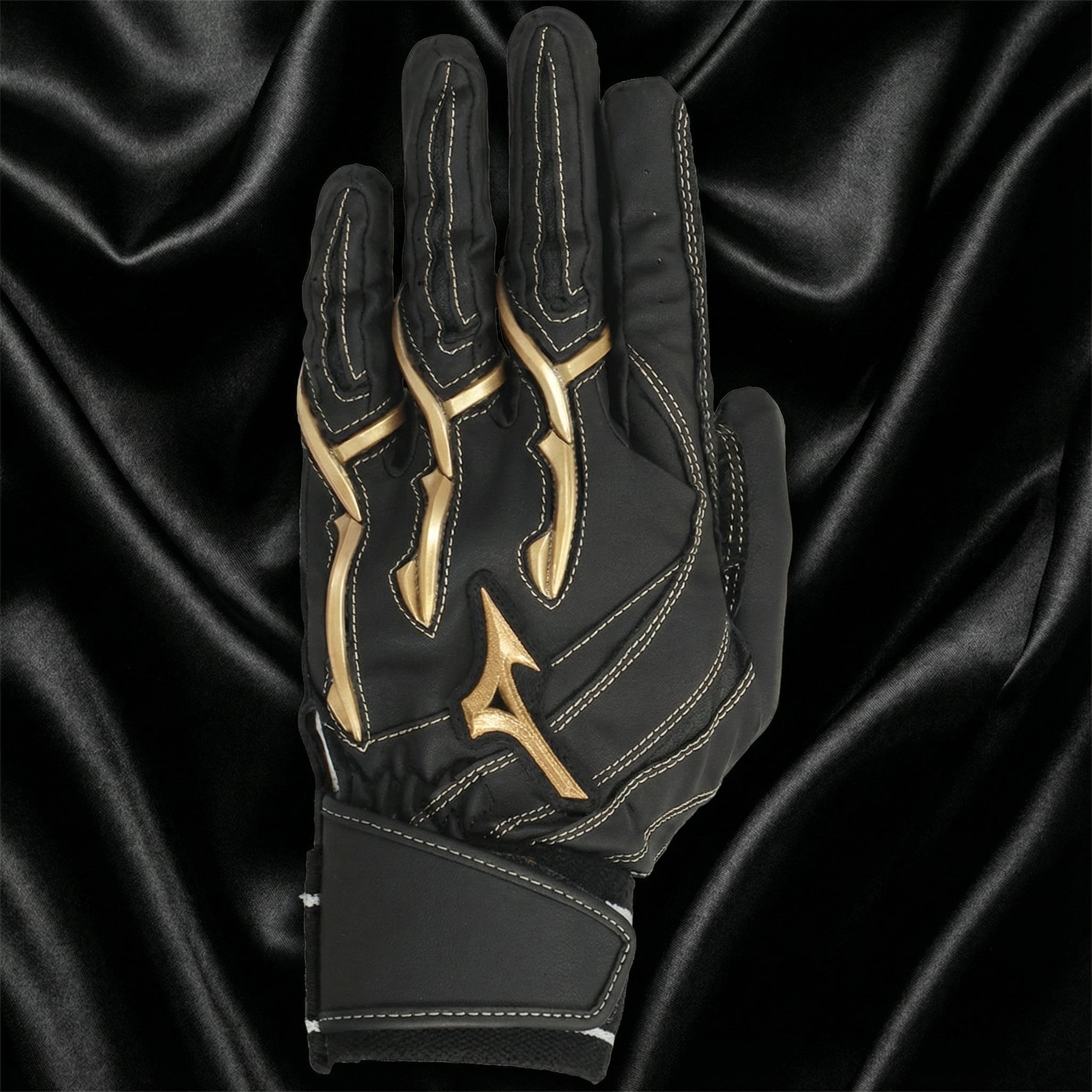 Mizuno Pro PowerArc Batting Gloves 1EJEA850 – Diamond Emboss Sheepskin Palm (Adult / Both Hands)
