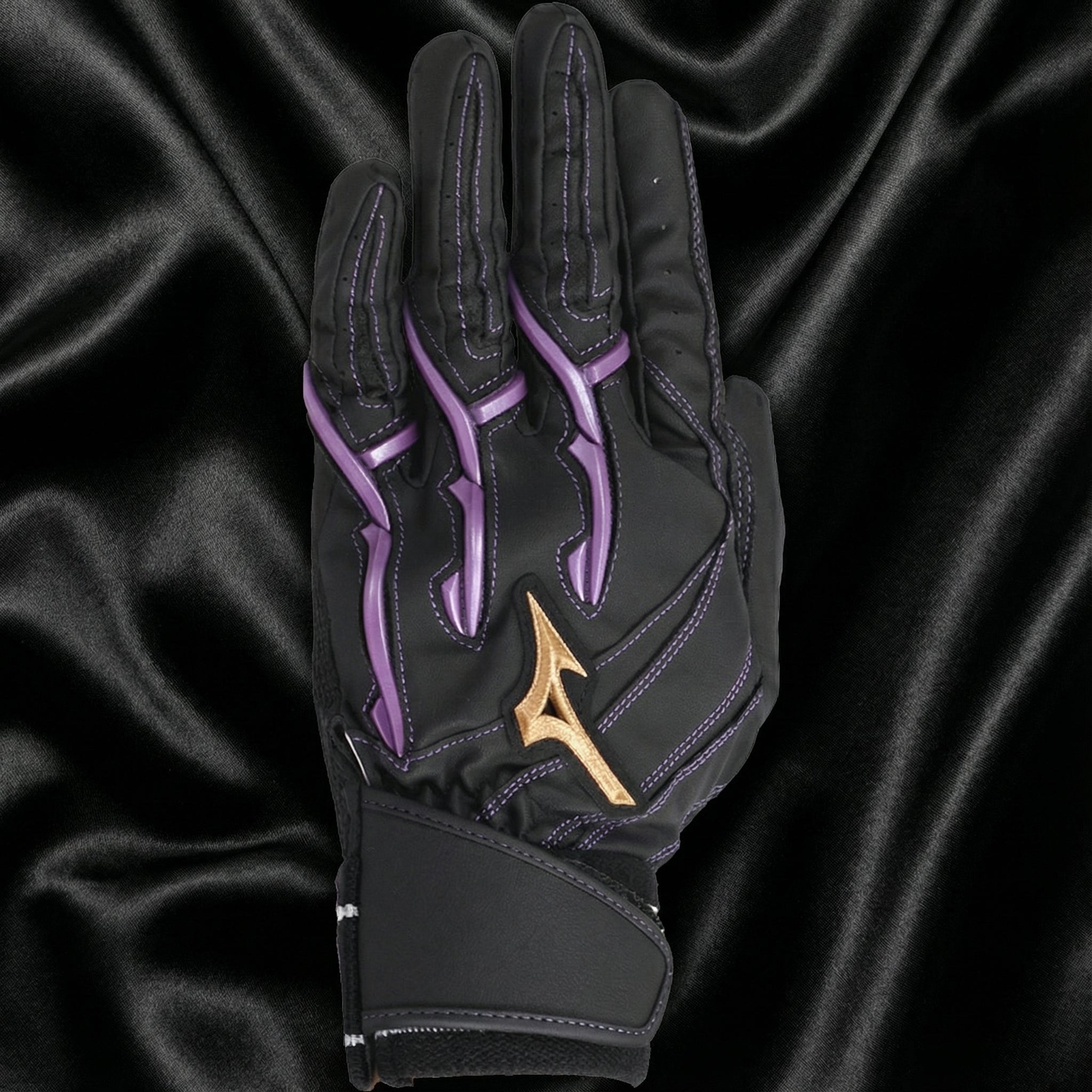 Mizuno Pro PowerArc Batting Gloves 1EJEA850 – Diamond Emboss Sheepskin Palm (Adult / Both Hands)