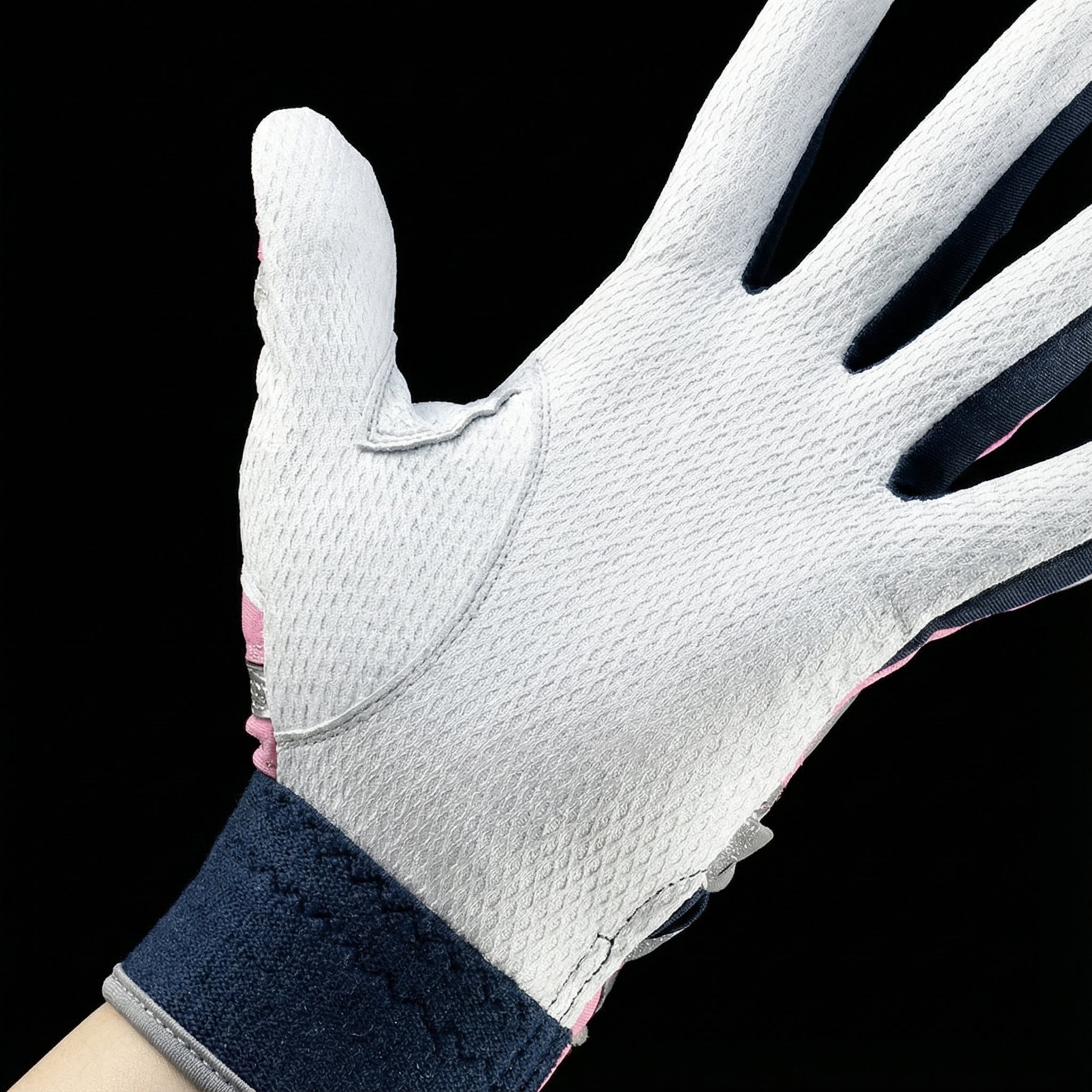Mizuno Pro Silicon Power Arc DI Batting Gloves 1EJEA550 – Diamond Emboss Sheepskin Palm (Limited Color / Adult / Both Hands)