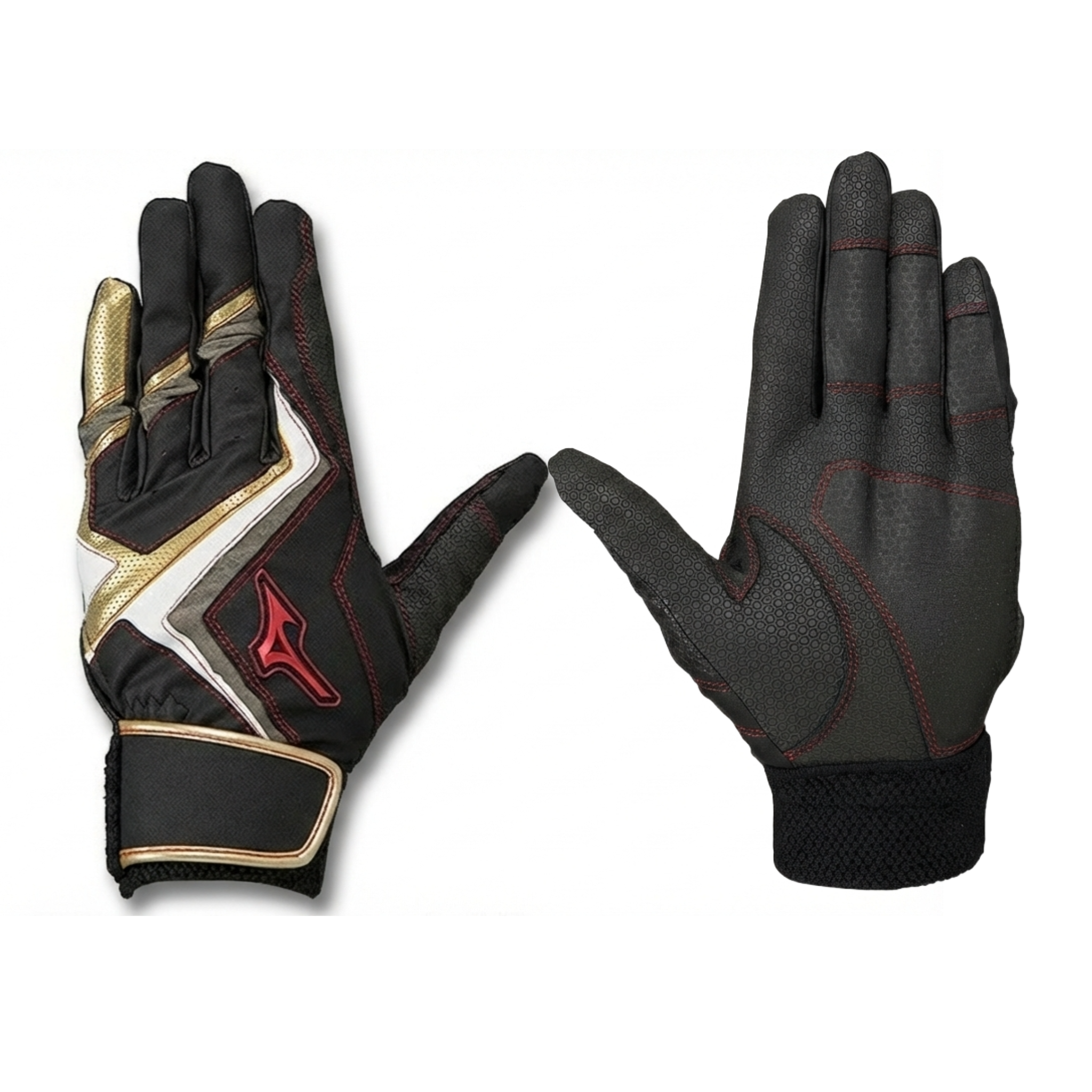 Mizuno Willdrive RED Youth Batting Gloves
