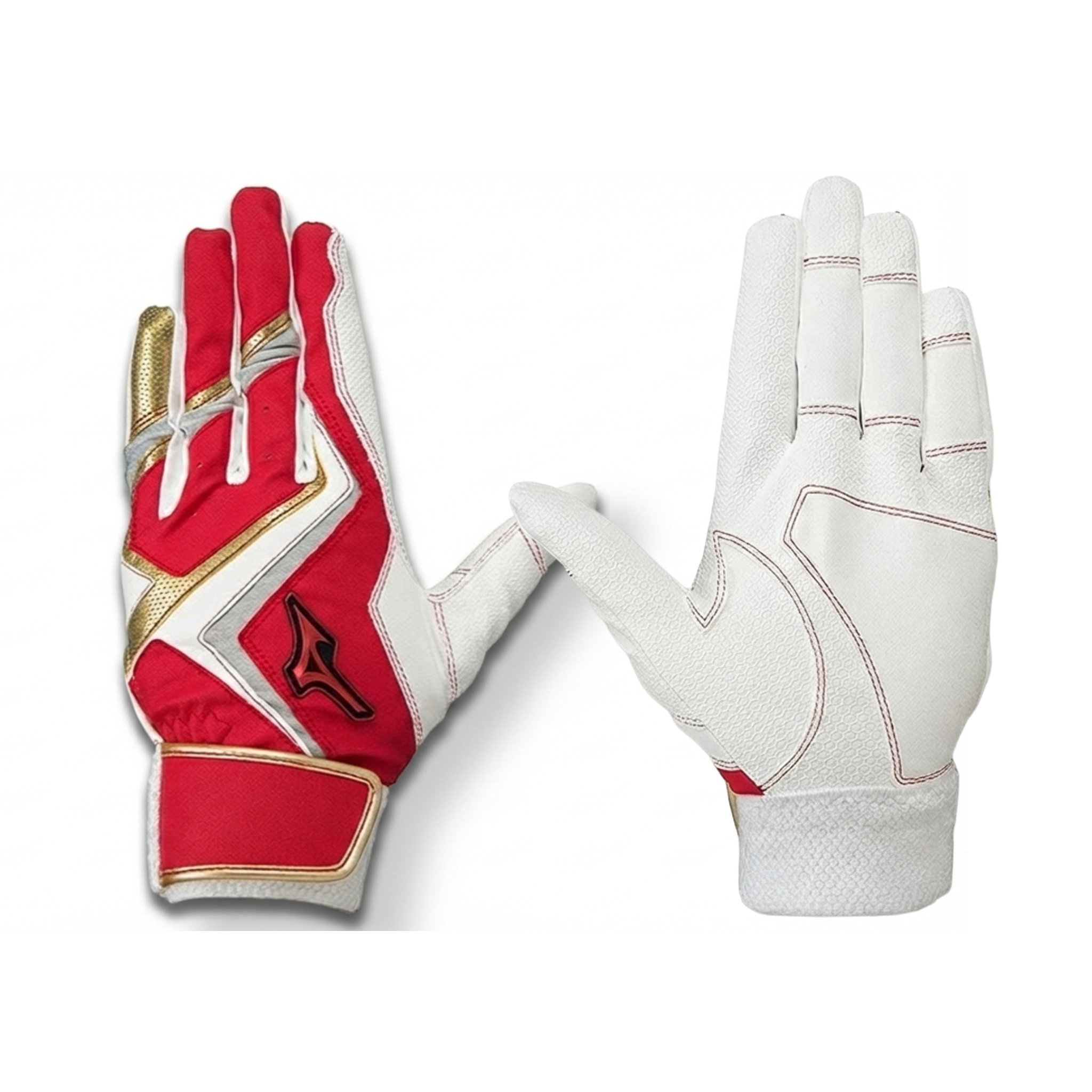 Mizuno Willdrive RED Youth Batting Gloves