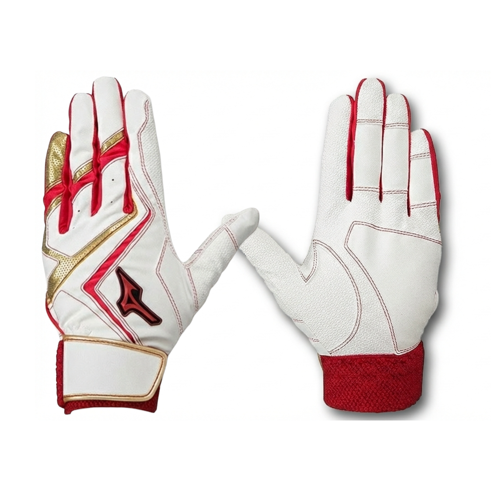 Mizuno Willdrive RED Youth Batting Gloves