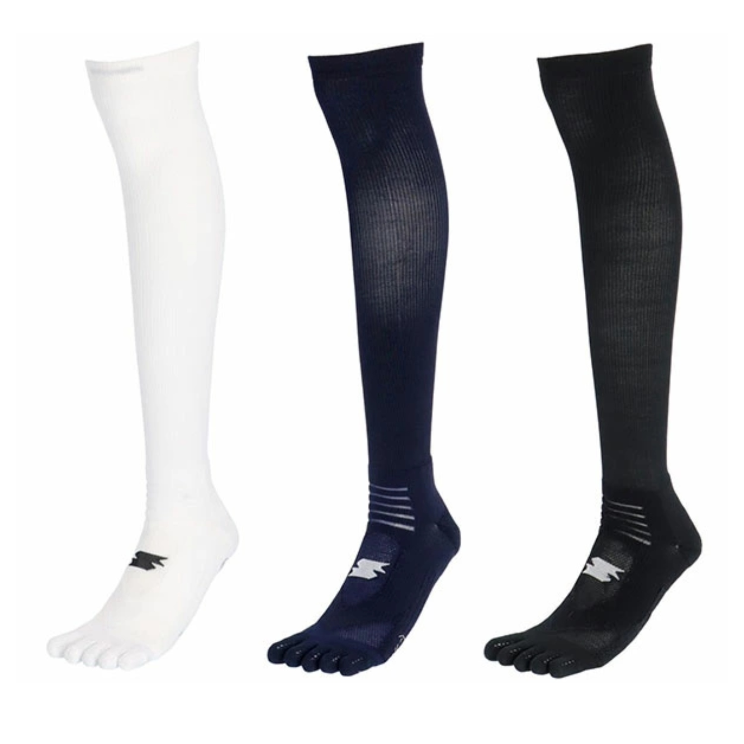 SSK Five-Toe Compression Support Socks - One Pair