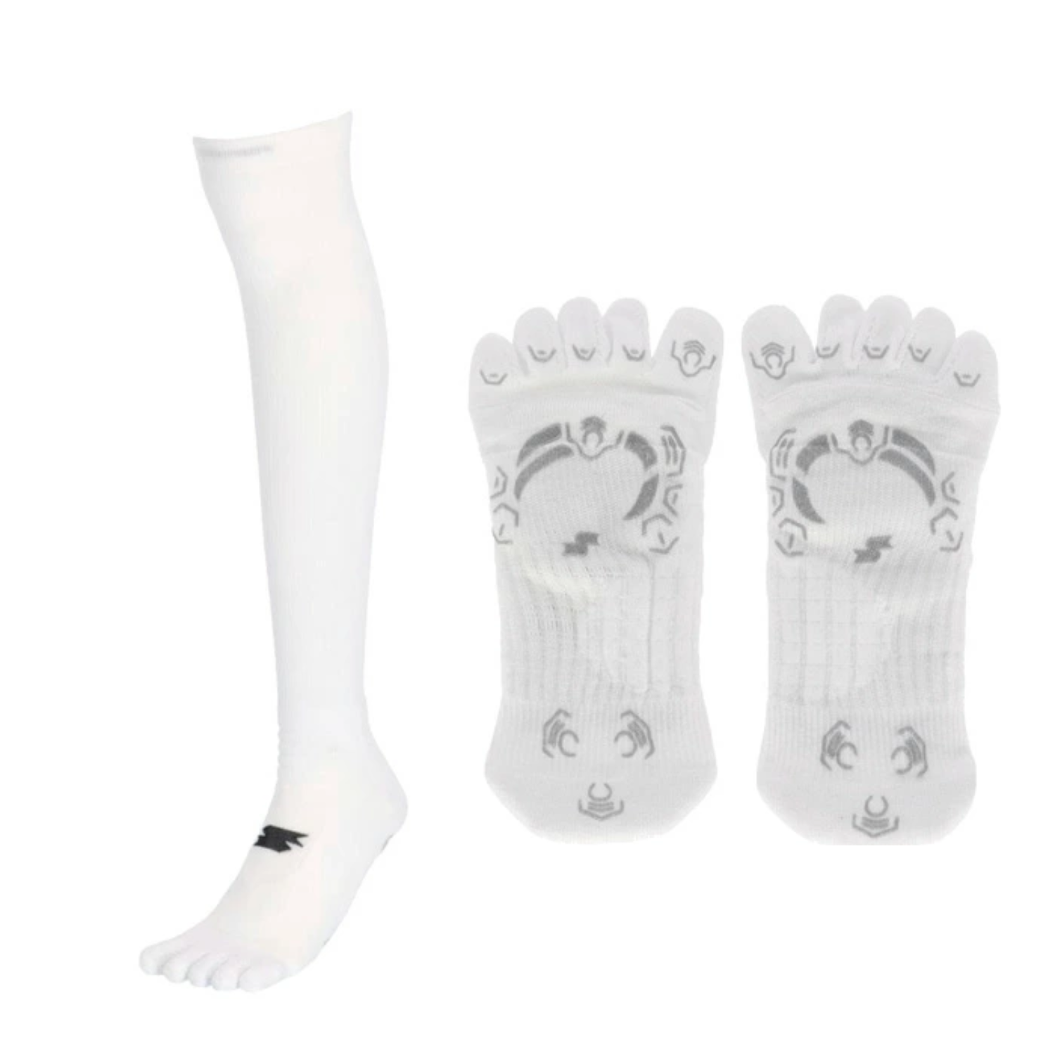 SSK Five-Toe Compression Support Socks - One Pair