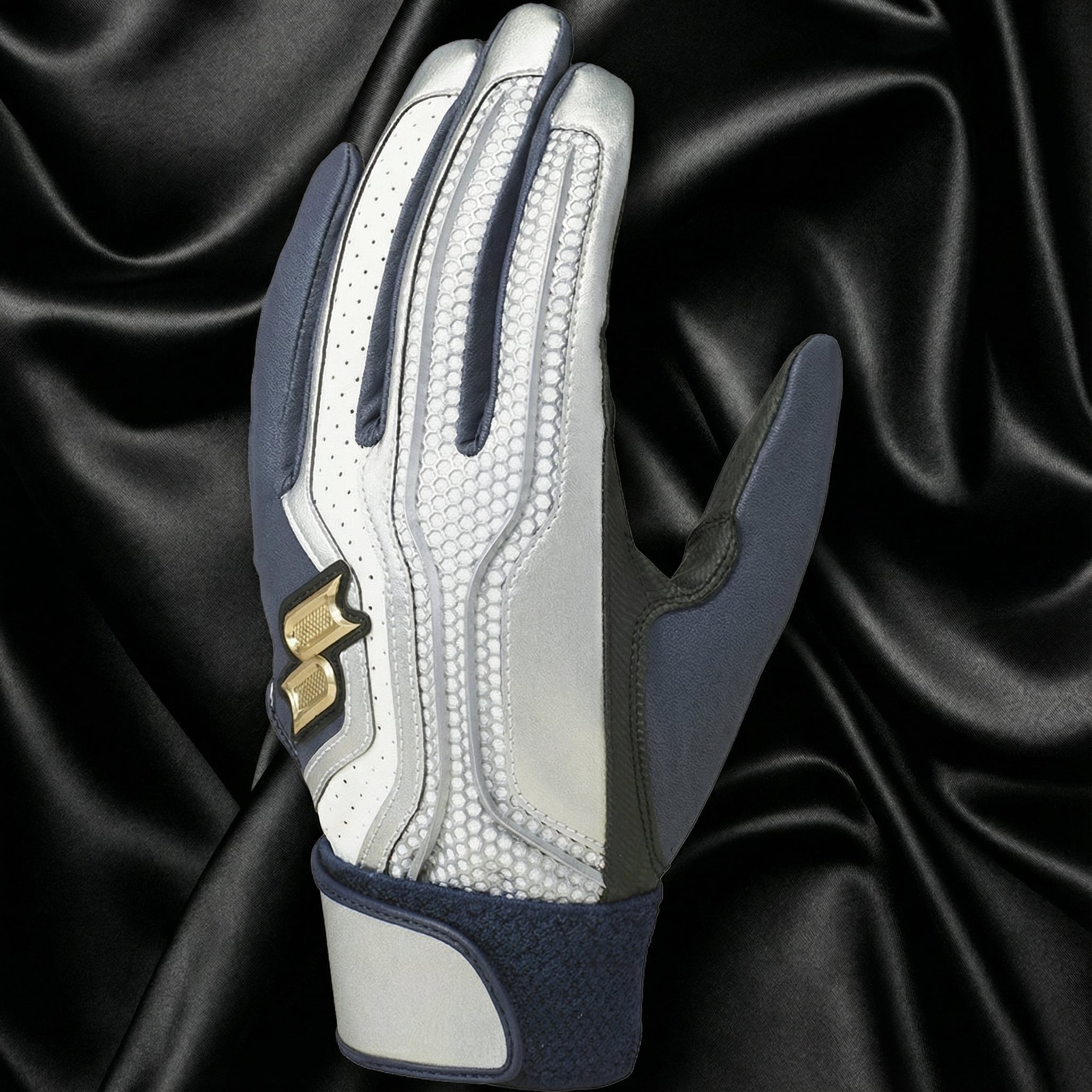 SSK Proedge Batting Gloves – Dual Grip & Silicone Kickback Support (Single Band / Washable / Both Hands)