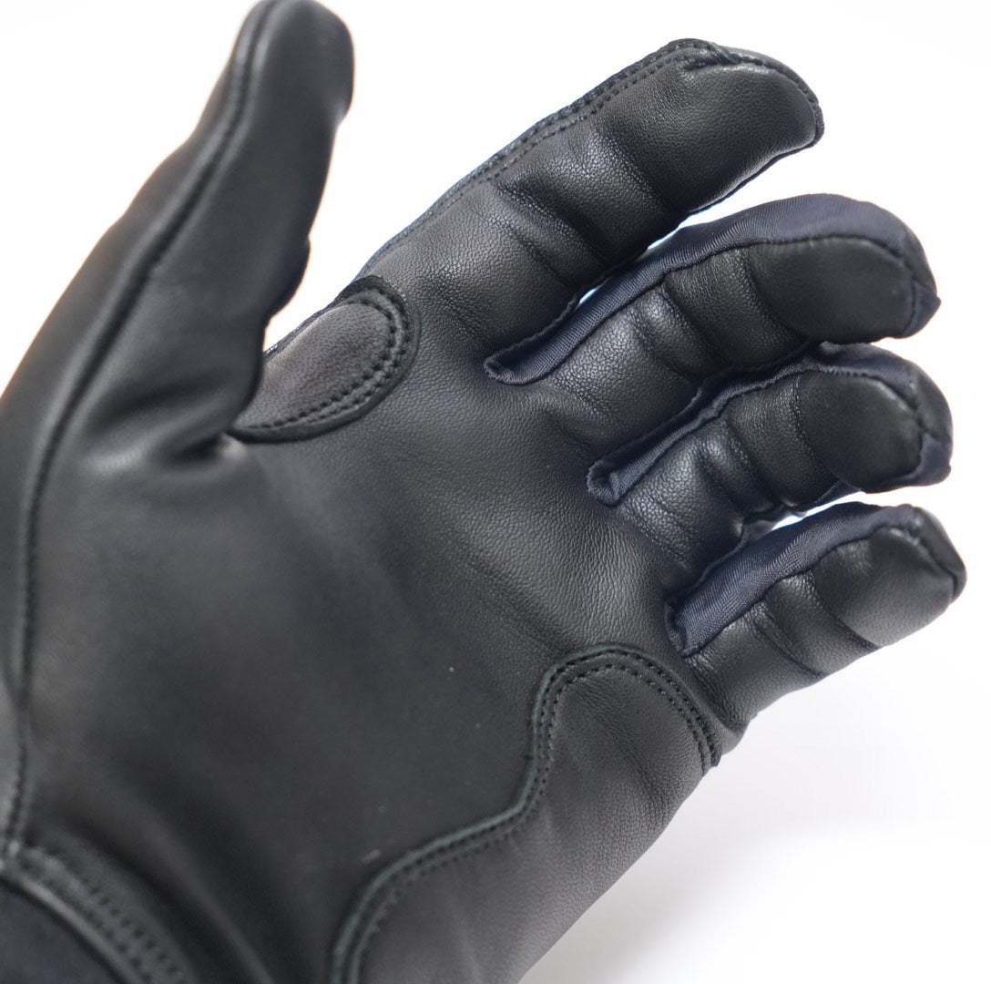 S-VOLTA Premium Cabretta Leather Batting Gloves – Black / Gold