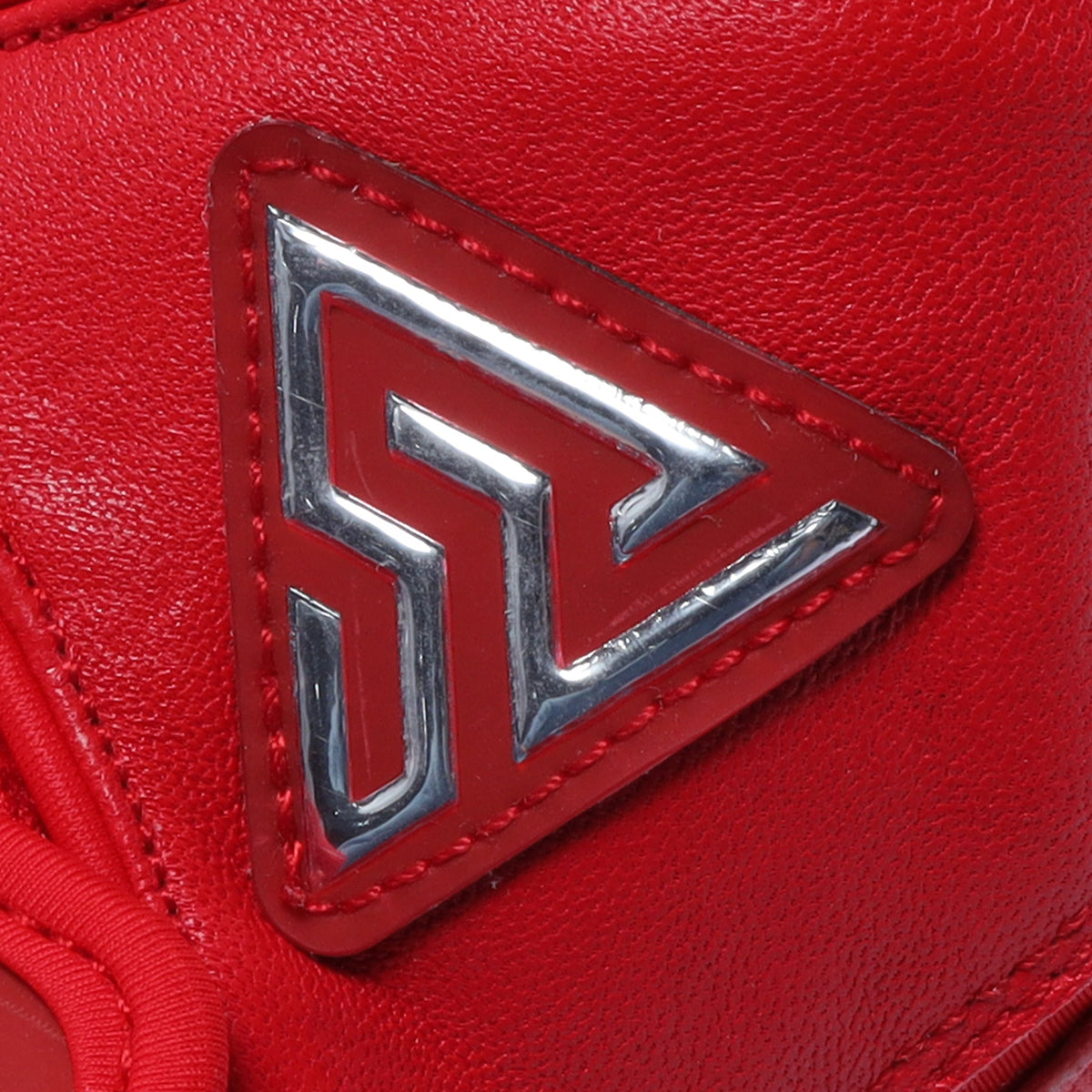 S-VOLTA Premium Cabretta Leather Batting Gloves – Red / White