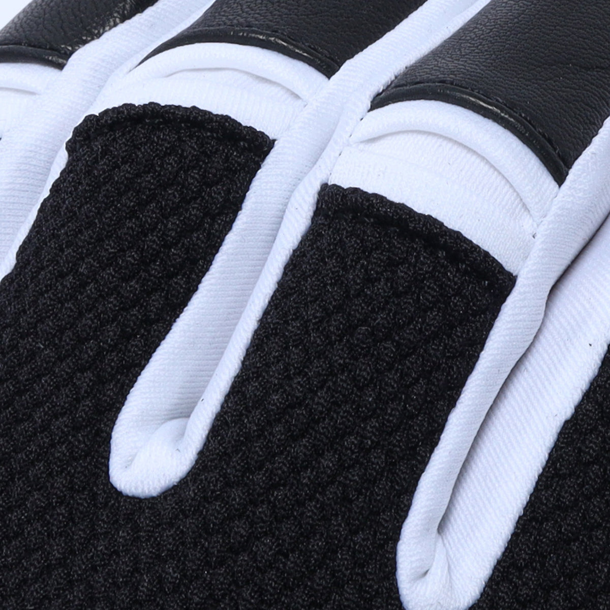S-VOLTA Premium Cabretta Leather Batting Gloves – Black / White