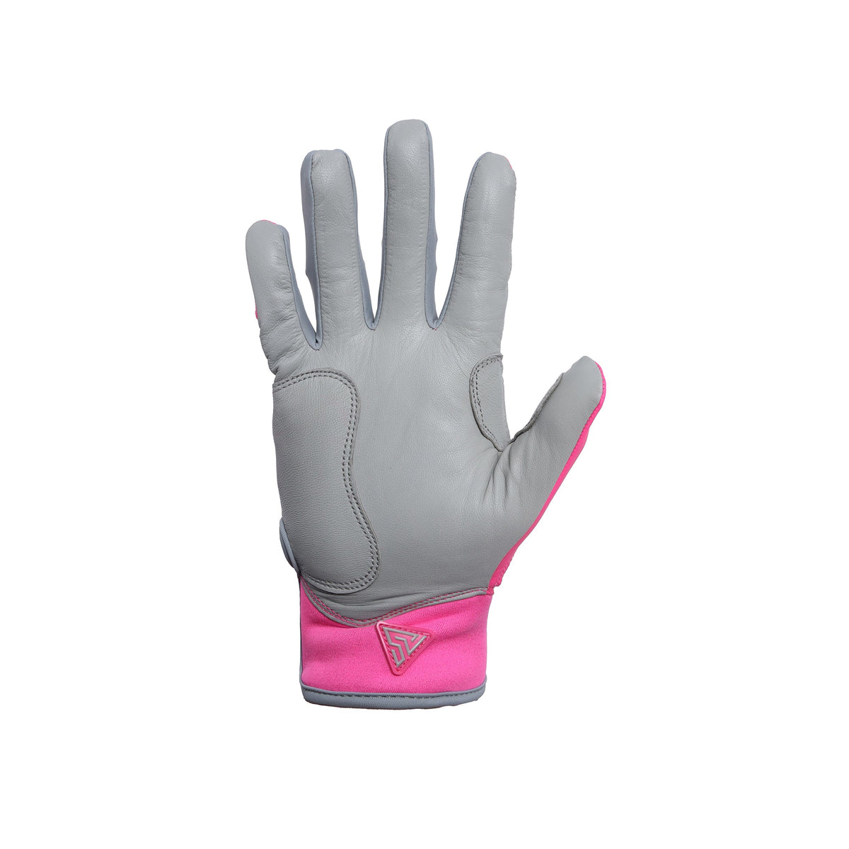 S-VOLTA Cabretta Leather Batting Gloves | Pink / Gray